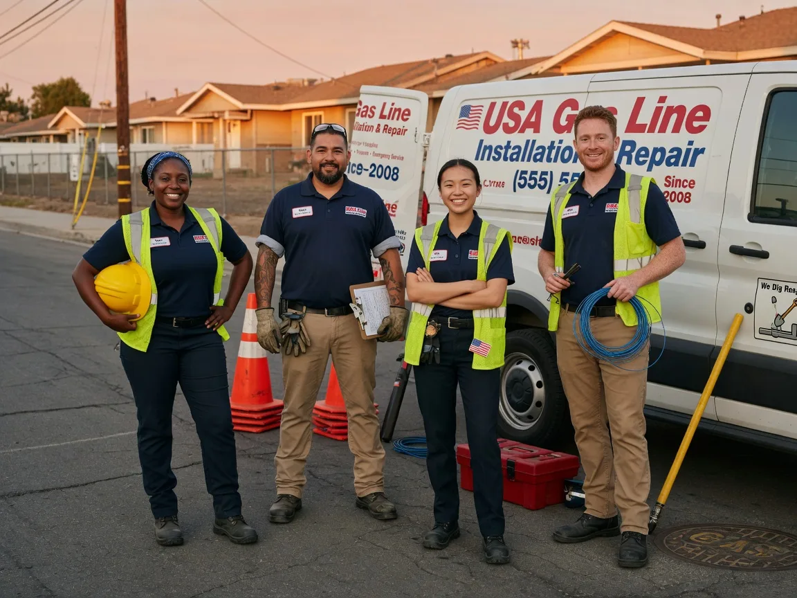Gas Line Installation company in Woodford, VA